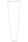 Sage & Stone Crystal Bar Necklace