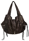 Jesslyn Blake Noah Leather Shoulder Bag
