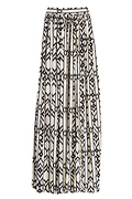 Aztec Skirt with Slit