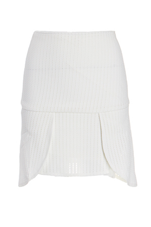 Peplum Knit Skirt Slide 1