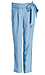 Belted Bow Chambray Tencel Pants Thumb 1