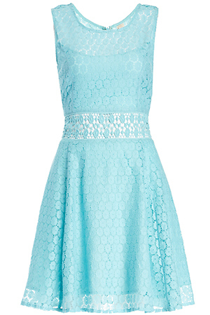 RAGA x Lace Fit and Flare Dress Slide 1