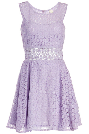 RAGA x Lace Fit and Flare Dress Slide 1