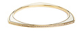 House of Harlow Modern Tribal Pave Bangle Bracelet