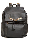 Chain Flap Backpack