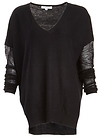 Glamorous V-Neck Long Sleeve Knit Top