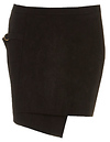 J.O.A. Faux Suede Buckle Skirt