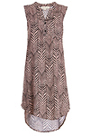 Olive & Oak Arrow Print Midi Dress