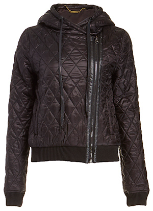 CAPULET Quilted Hood Jacket Slide 1