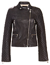 DOMA Rose Quilted Leather Jacket