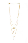 DAILYLOOK Stacked Geo Necklace