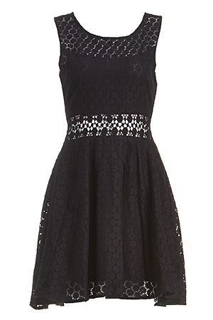 RAGA x Lace Fit and Flare Dress Slide 1