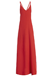 ARYN K. V-Neck Cross Back Maxi Dress