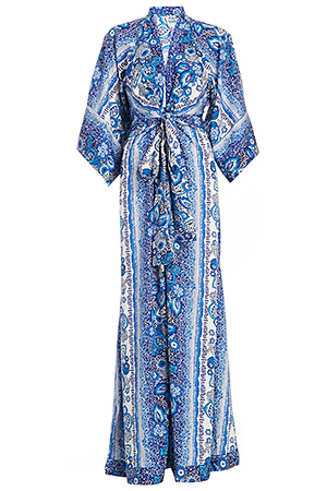 TULAROSA Rosella Kimona Maxi Dress Slide 1