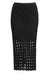 J.O.A Spot Lace Skirt