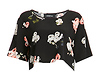 Moon Flower Crop Top