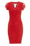 Nightcap Victorian Deep V Pencil Dress