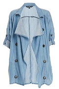 Velvet Heart Chambray Gigi Jacket