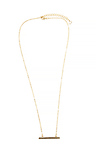 DAILYLOOK Jordan Belfort Bar Necklace