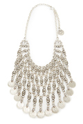 Chanour Long Dangling Collar Necklace