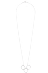 Dogeared 14k Triple Karma Ring Necklace