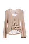 Blue Life Hayleys Modal Knit Wrap Top