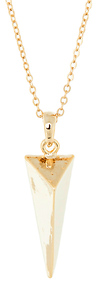 3D Spike Pendant Necklace