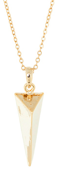 3D Spike Pendant Necklace