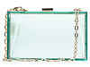Lucite Box Clutch