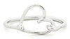 DAILYLOOK Wire Heart Midi Ring