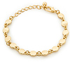 Golden Disk Bracelet