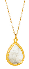 DAILYLOOK Stone Drop Pendant Necklace