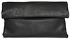 Langston Vegan Leather Double Fold Over Clutch