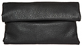 Langston Vegan Leather Double Fold Over Clutch