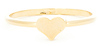 Delicate Heart Midi Ring