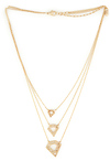 DAILYLOOK Layered Diamond Cutout Necklace