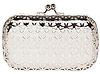 Laser Cut Metal Box Clutch