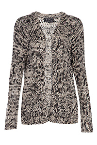 Open Knit Pocket Cardigan Slide 1