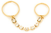 Sparkling Chain Ring Duo
