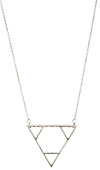 Geometric Pyramid Necklace
