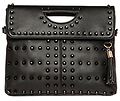 Studded Portfolio Bag