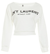 Aint' Laurent Cropped Sweatshirt