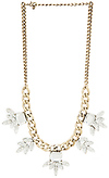 Crystal Antiqued Necklace