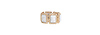 Framed Marble Stretch Bracelet