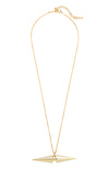 Double Edge Spike Necklace