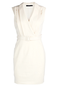 Collared Wrap Dress Slide 1