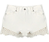 Lace Hem Shorts