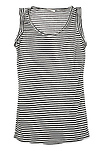 Sheer Striped Tank Top