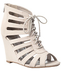 Lace Up Wedge