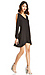 DAILYLOOK Split Sleeve Trapeze Dress Thumb 3
